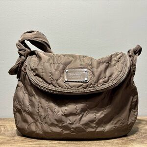 Marc by Marc Jacobs Brown Quilted Hobo Bag
